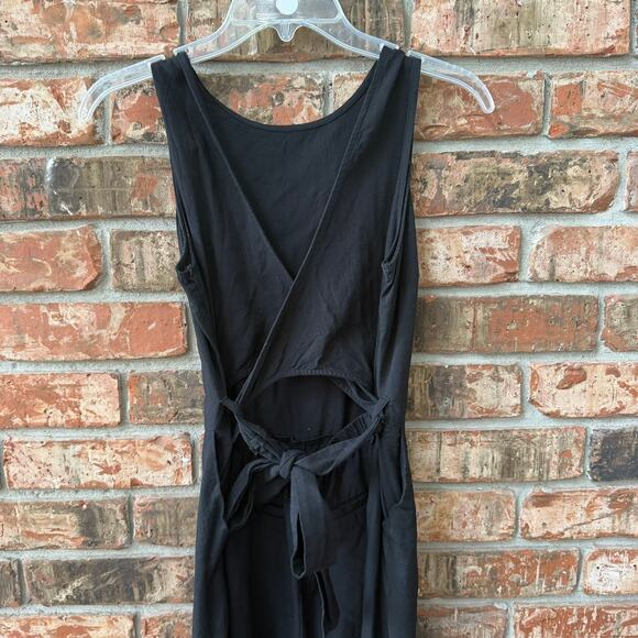 Marine Layer Eloise Black Jumpsuit Size XS Minimalist Casual Essential - Picture 5 of 6